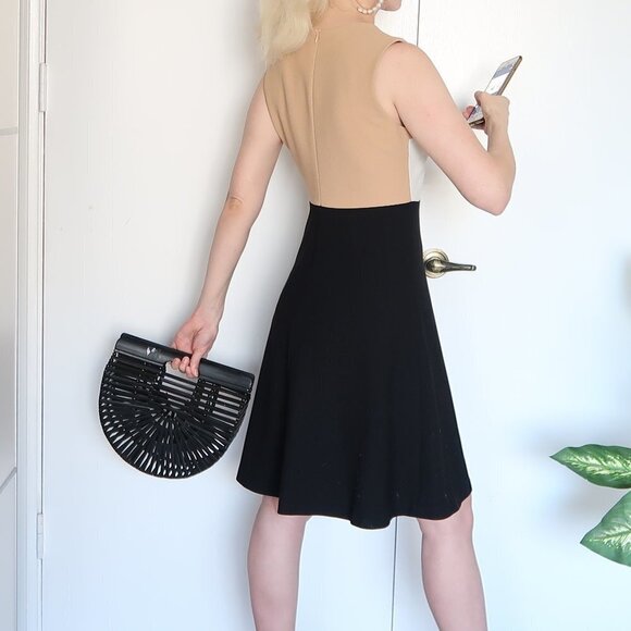 NEW Zara Color-block A-silhouette Sleeveless Dress - Picture 3 of 8